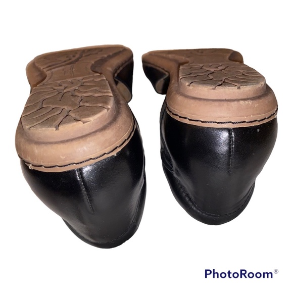 Earth Aloha Black Sandals 6 B - Picture 4 of 5